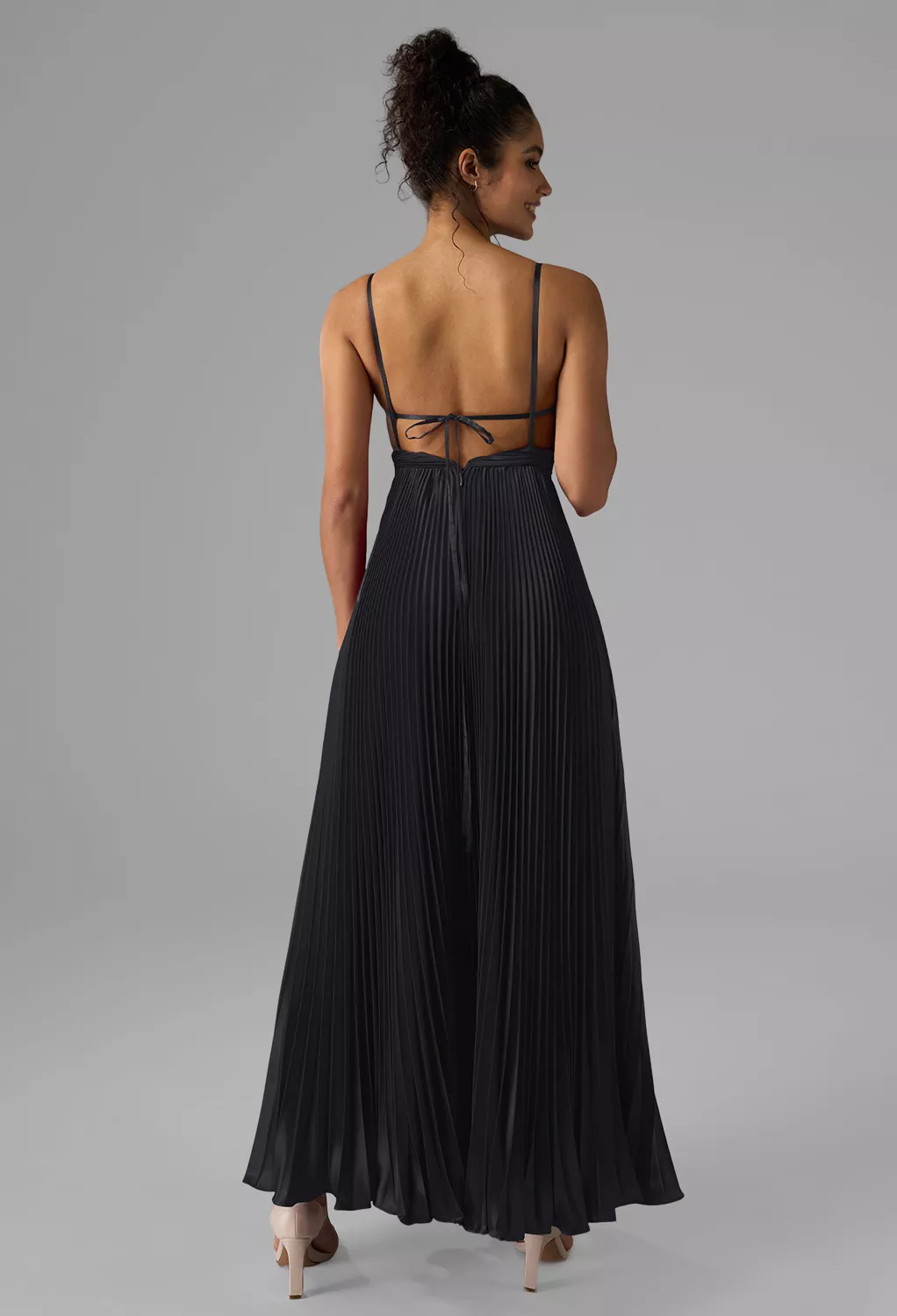 AW Chantelle Black Metallic  Black Tie Wedding Guest Dresses
